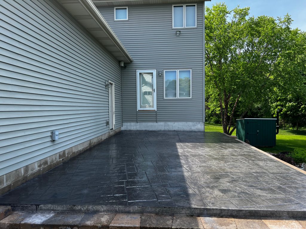 Stamped Concrete Patio